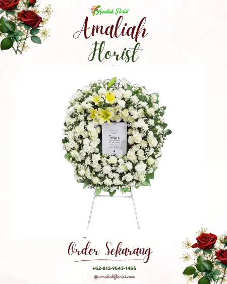 Krans Bunga Duka Moropelang